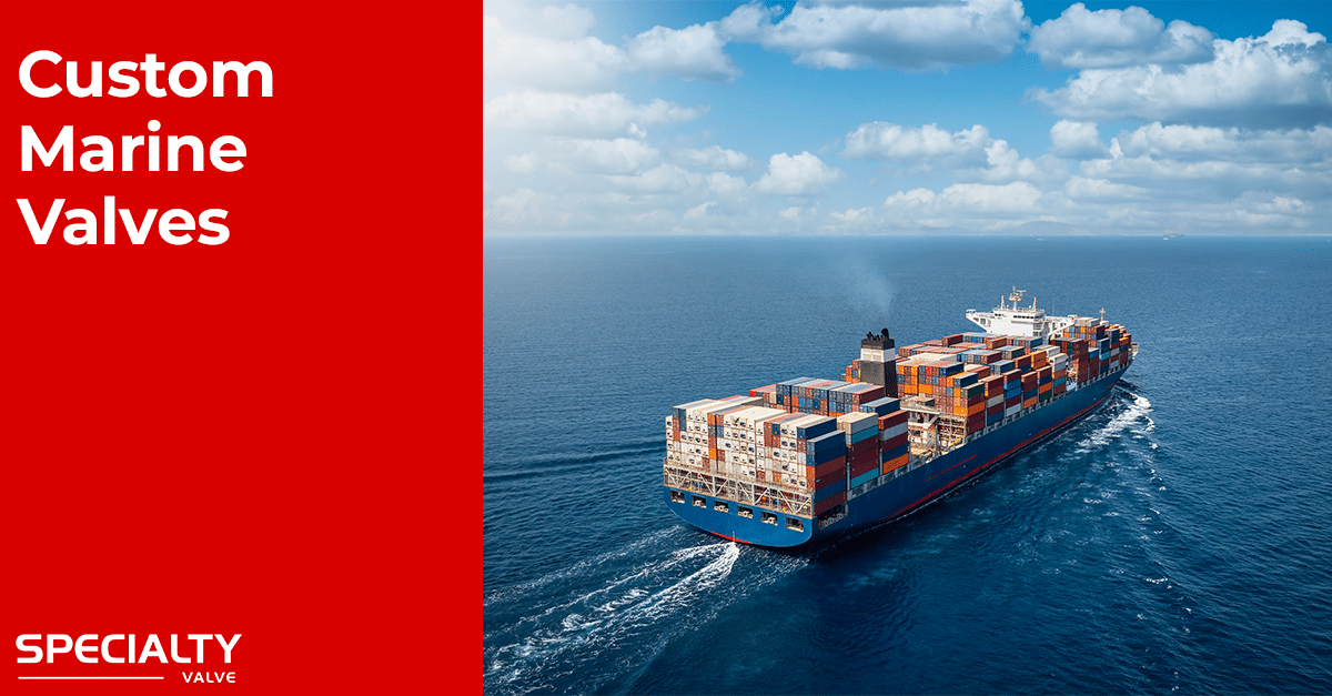 How Custom Marine Valves Help Prevent Costly Leaks